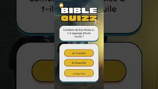 bible quizz LE LEVITIQUE N°3 libraccessacademy quiz etudierlabible [upl. by Aicnerolf]