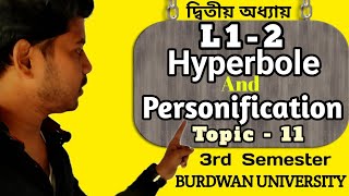 What Is Hyperbole And Personification In Figure Of Speech। L12 Compulsory English BA। [upl. by Asille]