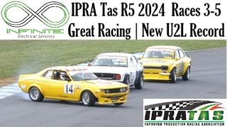 Highlights IPRA Tas Round 5 Races 35 Baskerville 2024 Improved Production New U2L lap record [upl. by Desmond]