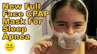 New CPAP Sleep Apnea Mask that is Fancy Cool [upl. by Kaitlin]