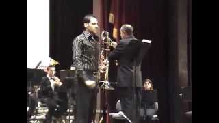 Michael Louis The Acrobat Trombone Solo with Cairo Opera Orchestra 2008 conductor Magdy Boghdady [upl. by Beverlee]