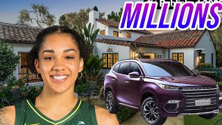 Revealed Gabby Williams Husband Lavish Lifestyle amp Net Worth 2024 [upl. by Areit]