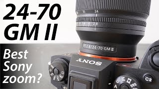 Sony 2470mm f28 GM II REVIEW best standard zoom [upl. by Shanna]