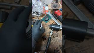 How to assemble and use a hydraulic exhaust pipe expander tool [upl. by Adieno]