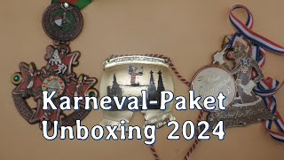 Karneval Paket Unboxing 2024 [upl. by Ennayt]