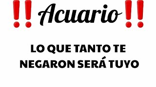 🧿ACUARIO🧿 ‼🔮HORÓSCOPO GENERAL‼🔮 [upl. by Ise]