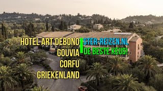 Hotel Art Debono Gouvia Corfu Griekenland  Ster Reizen [upl. by Eimia]