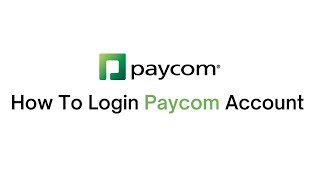 How to Login Paycom Account 2022  paycomcom Login  Paycom Employee Login [upl. by Olympium]