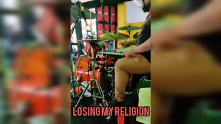 DRUMCAM MÚSICA quotLOSING MY RELIGIONquot REM [upl. by Shawnee]