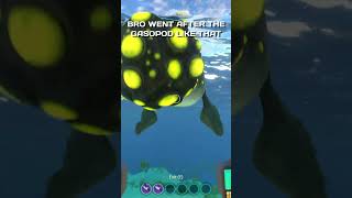 Bro Went After The Gasopod Like That 💀 shorts subnautica [upl. by Gnaht]