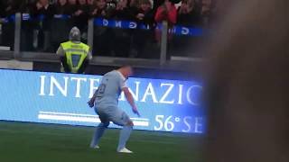 Paolo Belli esulta alla Ronaldo Partita del cuore 2019 Torino [upl. by Niai53]