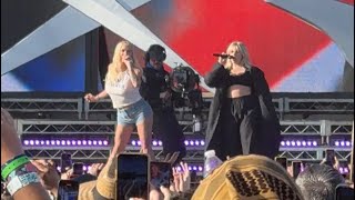 Renee Rapp and Kesha sing Tik Tok at Coachella Music Festival  April 14 2024 [upl. by Hansiain]