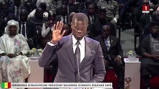 Bassirou Diomaye Faye sworn in as Senegal president  REUTERS [upl. by Winny]