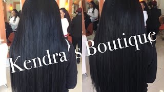 Kendras Boutique Hair 2 Month Update [upl. by Niala720]