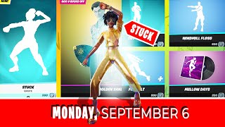 NEW STUCK Emote amp MELLOW DAYS Music returns after 587 days  September 6 Item Shop [upl. by Erdah]