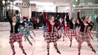 Highland Dancers at Metrotown 1 [upl. by Buckie100]