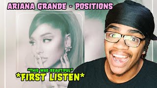 First Time Hearing Ariana Grande  POSITIONS Album Reaction [upl. by Watanabe]