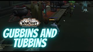 Tea Tales Gubbins and Tubbins Quest WoW  Shadowlands [upl. by Ragouzis319]