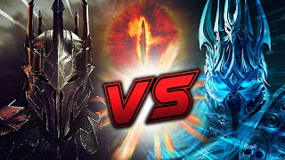 Sauron VS Lich King 3D Animated DEATH BATTLE [upl. by Mose]