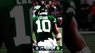 Rodgers to Lazard for 6🔥nfl nfledits shorts viralshorts [upl. by Gosney71]