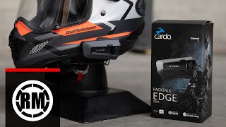 Cardo Systems PackTalk Edge Motorcycle Bluetooth Communicator [upl. by Worra]