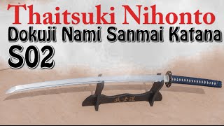 Thaitsuki Dokuji Nami Sanmai Katana S02 Review [upl. by Nethsa745]