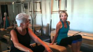 Real Pilates Cannes Interviews in Linda de Havilands Pilates Studio [upl. by Rodablas]