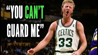 Larry Bird Trash Talking [upl. by Edyth]