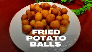 FRIED POTATO BALLS [upl. by Nav]