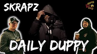 SKRAPZ BACK FOR MORE DUPPY  Americans React to Skrapz  Daily Duppy Black Edition [upl. by Nilyahs438]