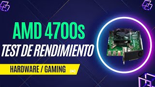 AMD 4700s  RX 550 2GB  Test De Rendimiento [upl. by Arianne]