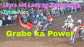 Zyrah Paco 12yrsold Iniwan lahat Lady Rider ng Bukidnon Grabe Ka Power [upl. by Ablasor]