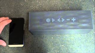 A look at the Jawbone Big Jambox [upl. by Oflunra]