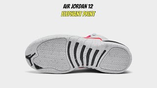 AIR JORDAN 12 Elephant Print [upl. by Vladimar]