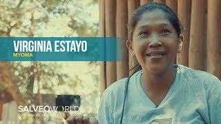 Salveo Barley Grass Testimonial of Virginia Estayo  Myoma [upl. by Loseff]