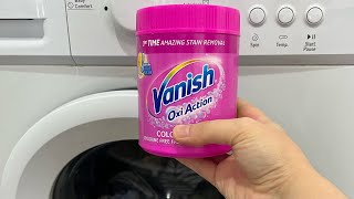 Vanish stain removal colour savecleanwashing [upl. by Noorah]