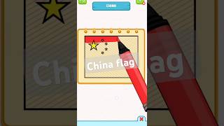 Make China flag painting colors painting flagpainting flagtrend flagcolour fungame game [upl. by Earahs]