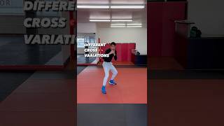 THE CROSS  Different Ways to Throw the Cross 🥊 boxingtutorial boxingtraining boxing [upl. by Nerrad]