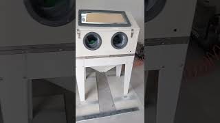 Repaired and modified sand blasting cabinet [upl. by Starr8]