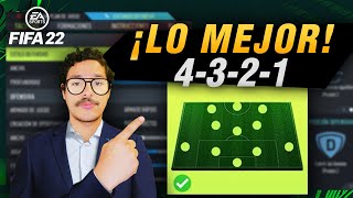 LAS MEJORES FORMACIONES TÁCTICAS E INSTRUCCIONES DE FIFA 22  CON UN PRO PLAYER MUNDIALISTA [upl. by Aryt]