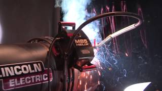 FABTECH 2014 APEX 3000 Orbital MIG Welding System [upl. by Idonna]