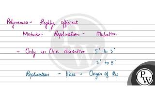 Explain the mechanism of DNA replication with the help of a replication fork What role does the [upl. by Fleeta]