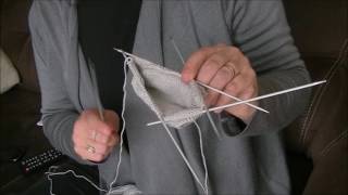 Tuto de chaussette au tricot avec 5 aiguilles [upl. by Knapp]