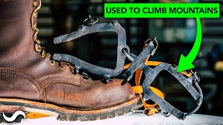 How Climbing Crampons Were Forged by Hand in 1909 [upl. by Wulf]