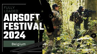 Airsoft Festival Belgium 2024  Fully Loaded [upl. by Reilamag]