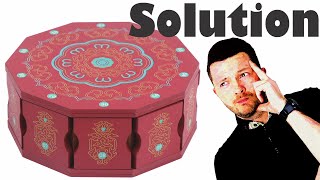 Decagon Puzzle Box from Puzzle Master  Solution [upl. by Barstow]