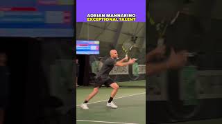 ADRIAN MANNARINO EXCEPTIONAL TALENT tennis shorts [upl. by Hun613]