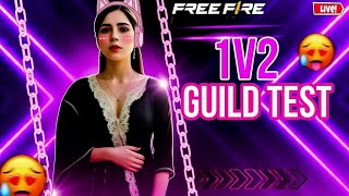 GUILD TEST LIVE WITH TEAM CODE freefire divyt [upl. by Leban826]