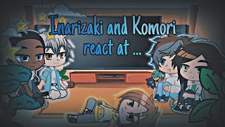 quot Inarizaki and Komori react toquot 🤏🏻 haikyuu 🧡  arankita Osasuna and Komori 🌸 Gacha club 💗 [upl. by Akkeber]