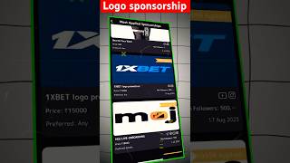 How To Get Sponsorship For YouTube Shorts And Reels in 2024 🥳Logo Sponsorship Kaise leshort [upl. by Nessim450]